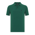 Jordyn Short-Sleeve Polo // Dark Green (XS)
