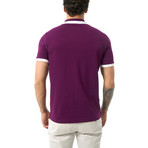 Konner Short-Sleeve Polo // Purple (S)