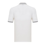 River Short Sleeve Polo // White (L)