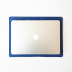 Felt Laptop Pad (Silver)