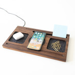 Docking Station with Accessory Storage (1 Wireless Charger)