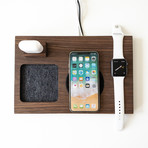 Docking Station for iPhone + Apple Watch + Lightning Connection