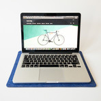 Felt Laptop Pad (Silver)