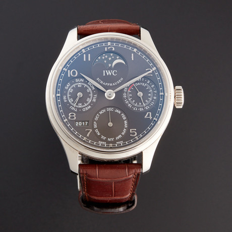 IWC Portugieser Perpetual Calendar Moonphase Automatic // IW502307 // New