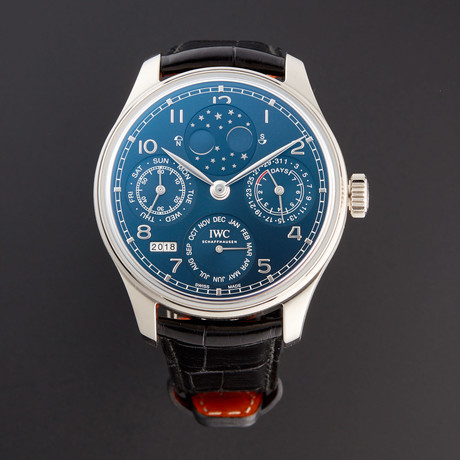 IWC Portugieser Perpetual Calendar Double Moonphase Automatic // IW503401 // New