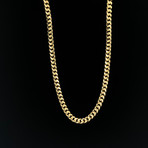Semi Solid 14K Gold 6.0MM Thick Miami Cuban Chain Necklace // 20"