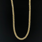 Hollow 10K Yellow Gold Miami Cuban Chain Necklace // 6mm (20" // 17.5g)