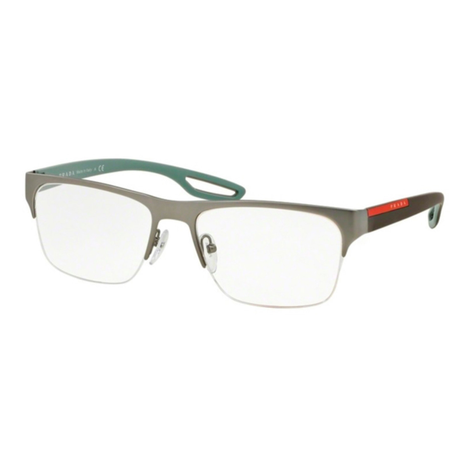 Prada // Unisex Rectangle Eyeglasses // Green - Prada & Miu Miu - Touch