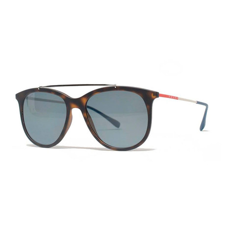 Prada // Men's Aviator Sunglasses // Havana + Gray