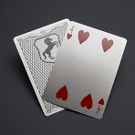 Titanium Stallion // Metal Playing Cards