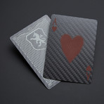 Carbon Fiber Wolf // Carbon Fiber Playing Cards
