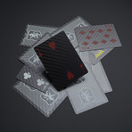 Carbon Fiber Wolf // Carbon Fiber Playing Cards