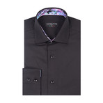 Stefano Dress Shirt // Black (XL)