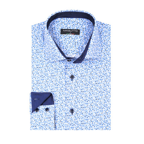Isco Long Sleeve Shirt // Navy (XS)