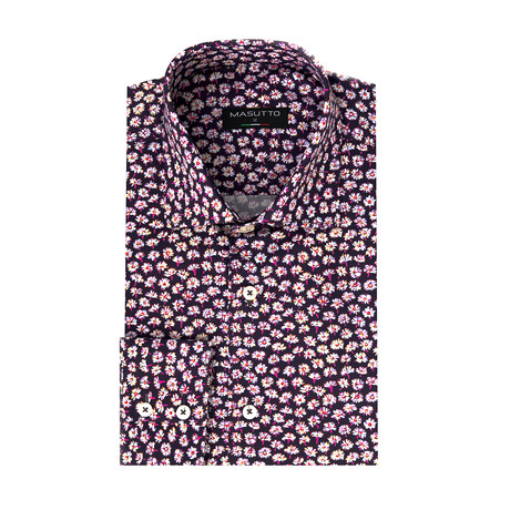 De Niro Dress Shirt // Purple (M)