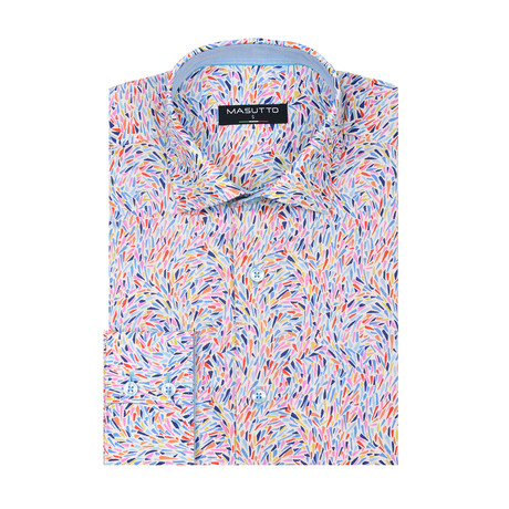 Rio Long Sleeve Shirt // Multicolor (XS)