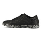 Quilts Sneaker // Black + Camo + Gray (US: 9)