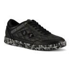 Quilts Sneaker // Black + Camo + Gray (US: 9)