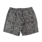 Original Lahaina Elastic Waist Swim Shorts // Black (S)