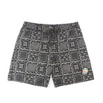 Original Lahaina Elastic Waist Swim Shorts // Black (S)