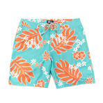 Old School Reyn's Board Shorts // Lagoon (30)
