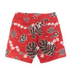 Old School Reyn's Board Shorts // Cherry (30)