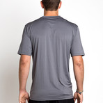 UPF50 Drifter 4-Way Stretch Swim Shirt // Charcoal (XL)