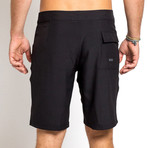 20" Mondo 4-Way Stretch Boardshorts // Black (30)