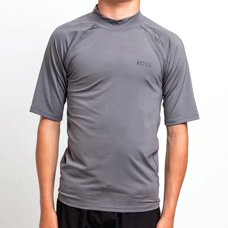 UPF50 Drifter 4-Way Stretch Swim Shirt // Charcoal (S)