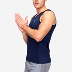 Aero Mesh Tank // Navy (M)