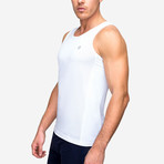 Aero Mesh Tank // White (S)