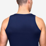 Aero Mesh Tank // Navy (XS)