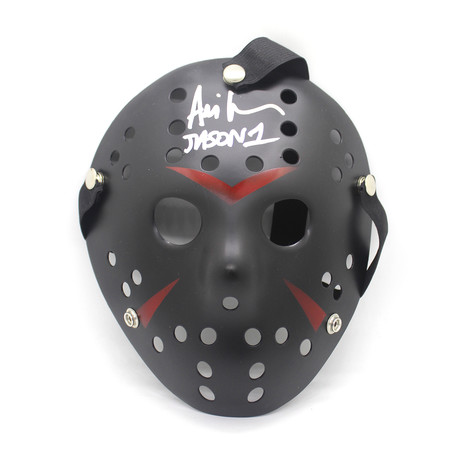 Signed Hockey Mask // "Friday the 13th" Jason // Ari Lehman