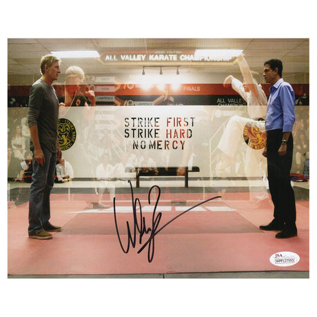 Signed Photo // "Karate Kid" Johnny Lawrence // William Zabka