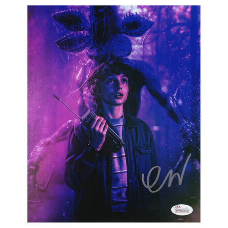 Signed Photo // "Stranger Things" Mike Wheeler // Finn Wolfhard