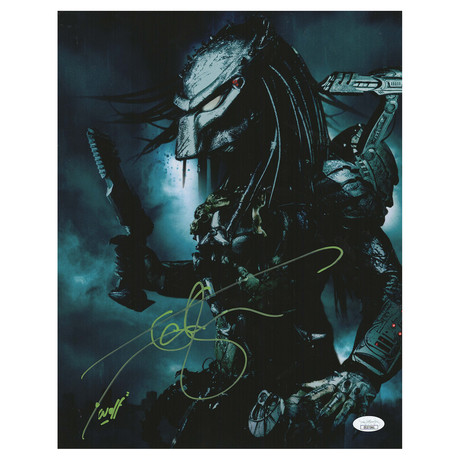 Signed Photo // "Alien Vs Predator" Wolf Predator // Ian Whyte // Ver. I