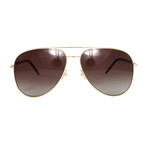 Marc by Marc Jacobs Sunglasses // 60S // Shiny Gold Havana