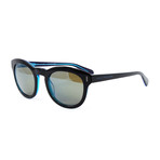 Men's J433S Sunglasses // Black + Blue