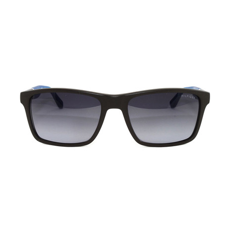 Tommy Hilfiger // TH1405S T9T Sunglasses // Dark Brown + Blue