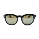 Men's J433S Sunglasses // Black + Blue