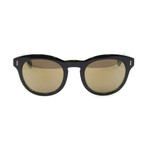 Women's J433S Sunglasses // Black + Green