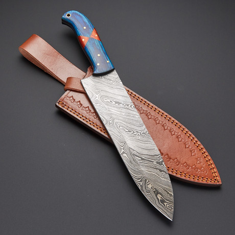 Beautiful Damascus Chef Knife // EM-117