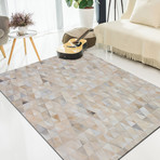 Lucia Patchwork Cowhide // 5'0" x 8'0"