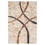 Sofia Patchwork Cowhide // 4'11" x 7'4"