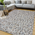 Regina Patchwork Cowhide // 5'2" x 8'1"