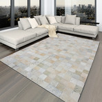 Daniella Patchwork Cowhide // 5'0" x 7'11"