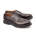 Brunello Cucinelli // Diego Leather Derby Shoe // Brown (Euro: 40.5)