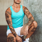 Aero Tank // Aqua (L)