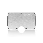 GRID Wallet // Silver Aluminum