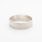 Silver State Quarter Coin Ring // Florida // Polished Silver (Ring Size: 7)